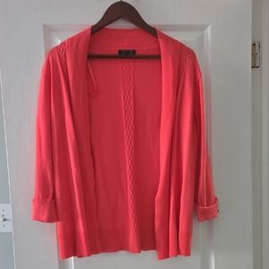 Lety & Me Coral Cardigan Size M 2/$20